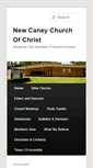 Mobile Screenshot of newcaneychurchofchrist.org